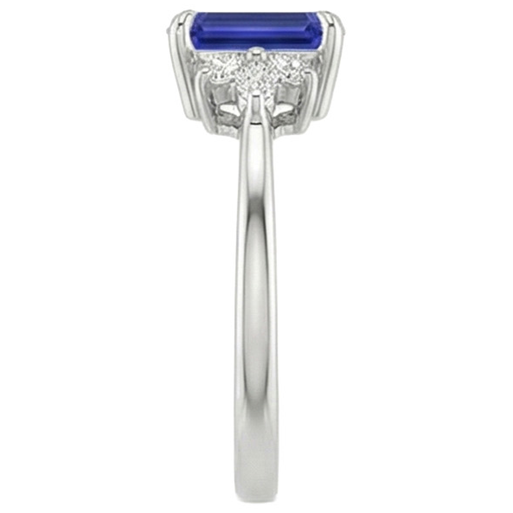 echter marquise diamant 2.50Karat ring Profilansicht
