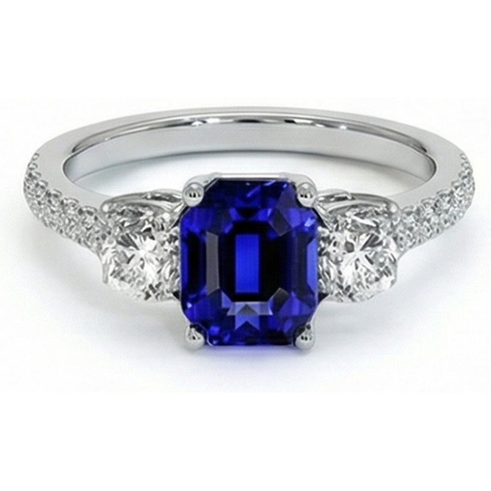 echter round diamant 14Karat ring Vorderansicht
