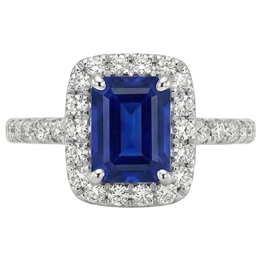 echter emerald smaragd 3Karat ring Seitenansicht