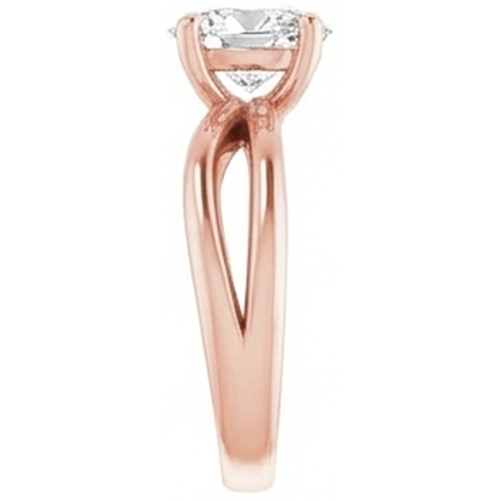 echter pear diamant 2Karat ring Detailansicht