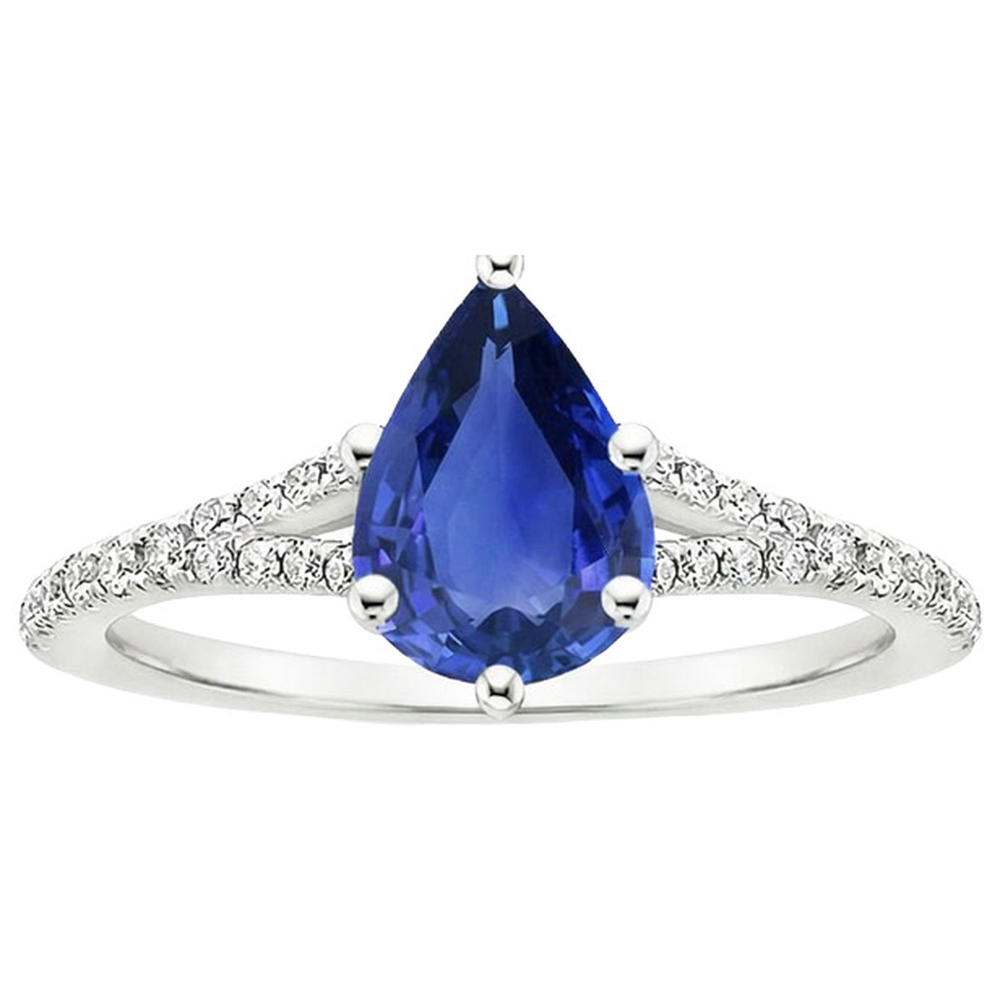 echter round diamant 3.25Karat ring Detailansicht