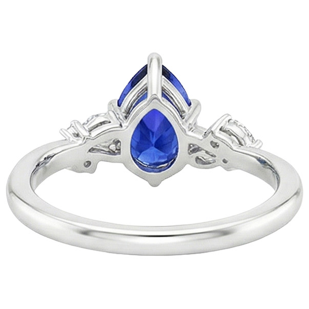 echter marquise diamant 3.50Karat ring Detailansicht
