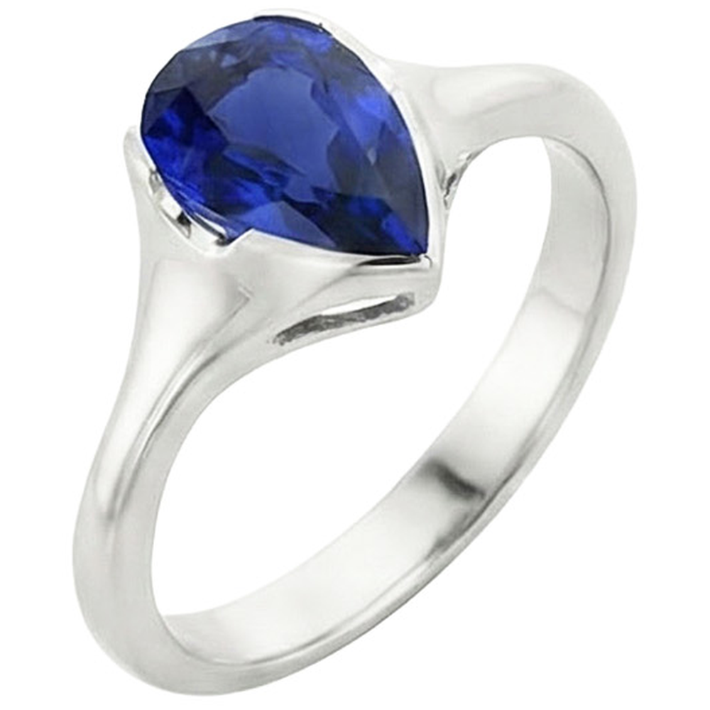 echter round diamant 3Karat ring Draufsicht