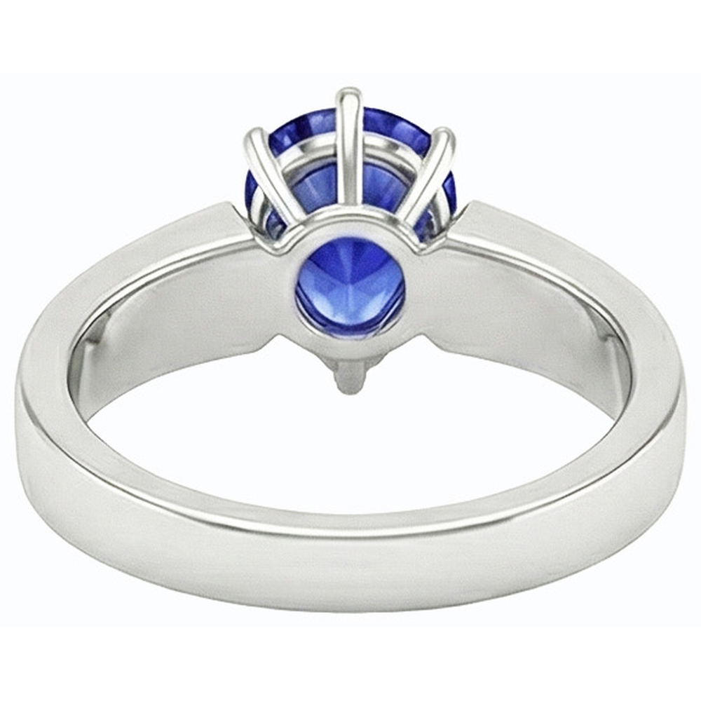 echter round diamant 1.50Karat ring Detailansicht