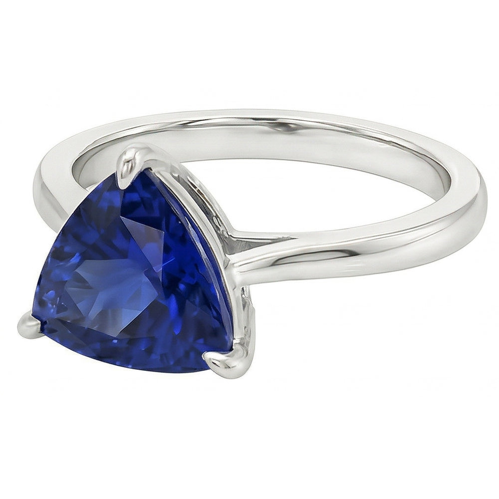 echter trillion diamant 1.50Karat ring Detailansicht