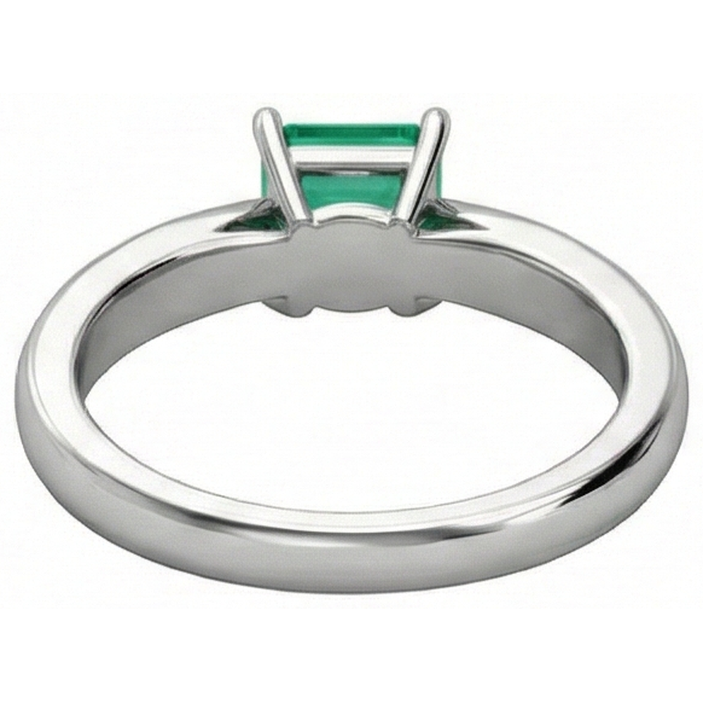 echter princess diamant 2.50Karat ring Band Detail