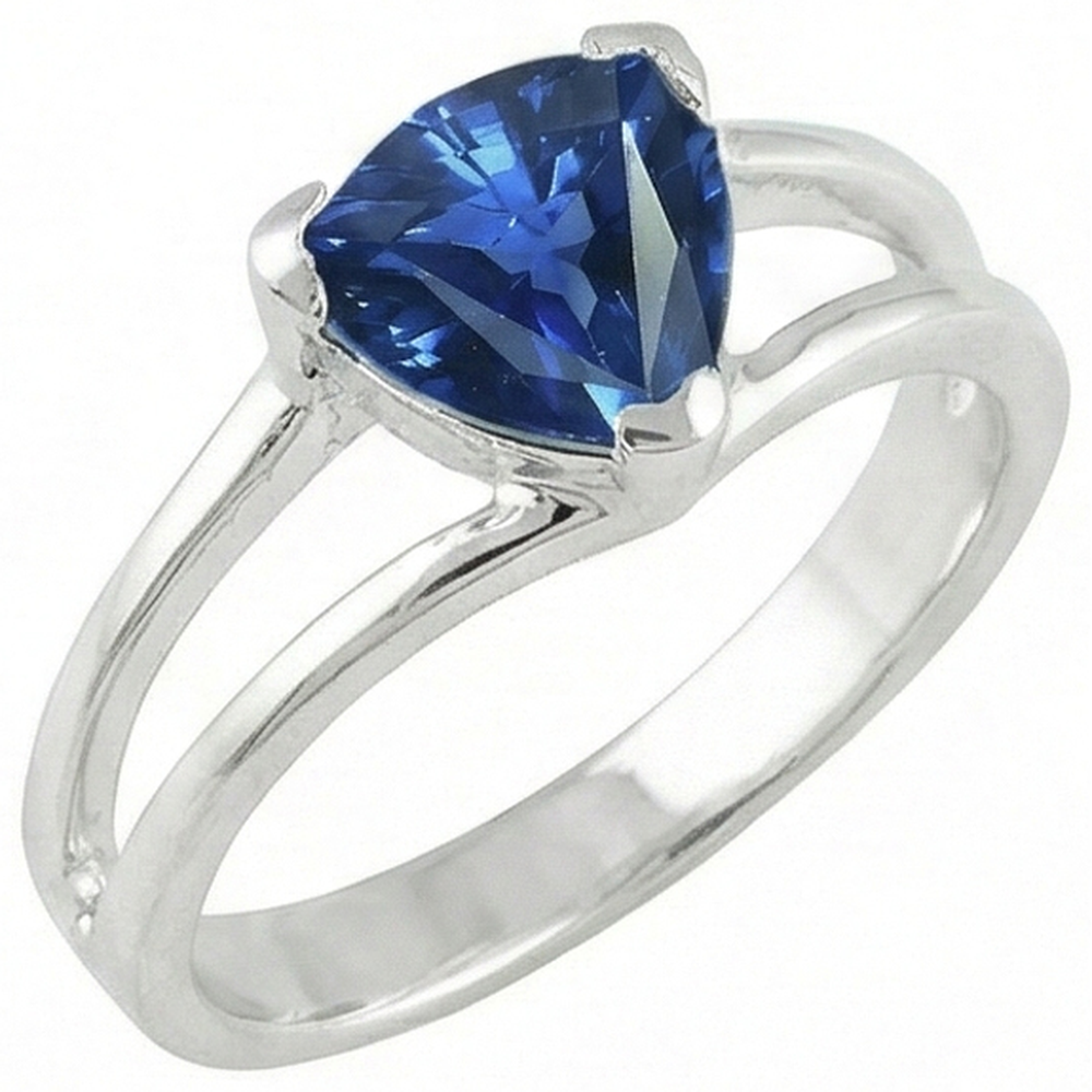 echter trillion diamant 1Karat ring Detailansicht