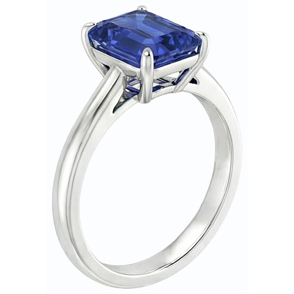 echter round diamant 1.50Karat ring Draufsicht