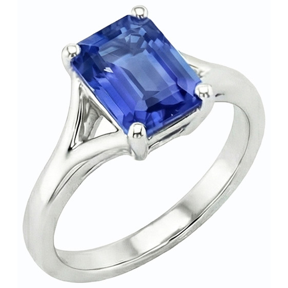 echter round diamant 2Karat ring Seitenansicht