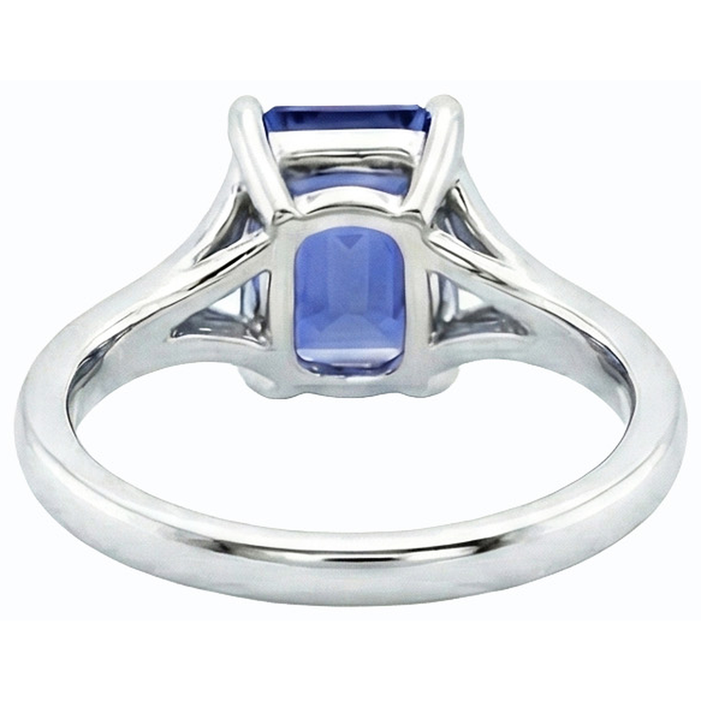 echter round diamant 2Karat ring Detailansicht