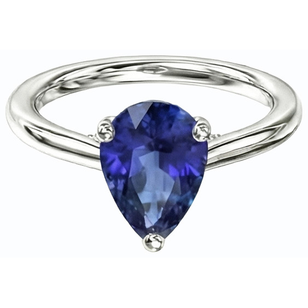 echter round diamant 2.50Karat ring Profilansicht