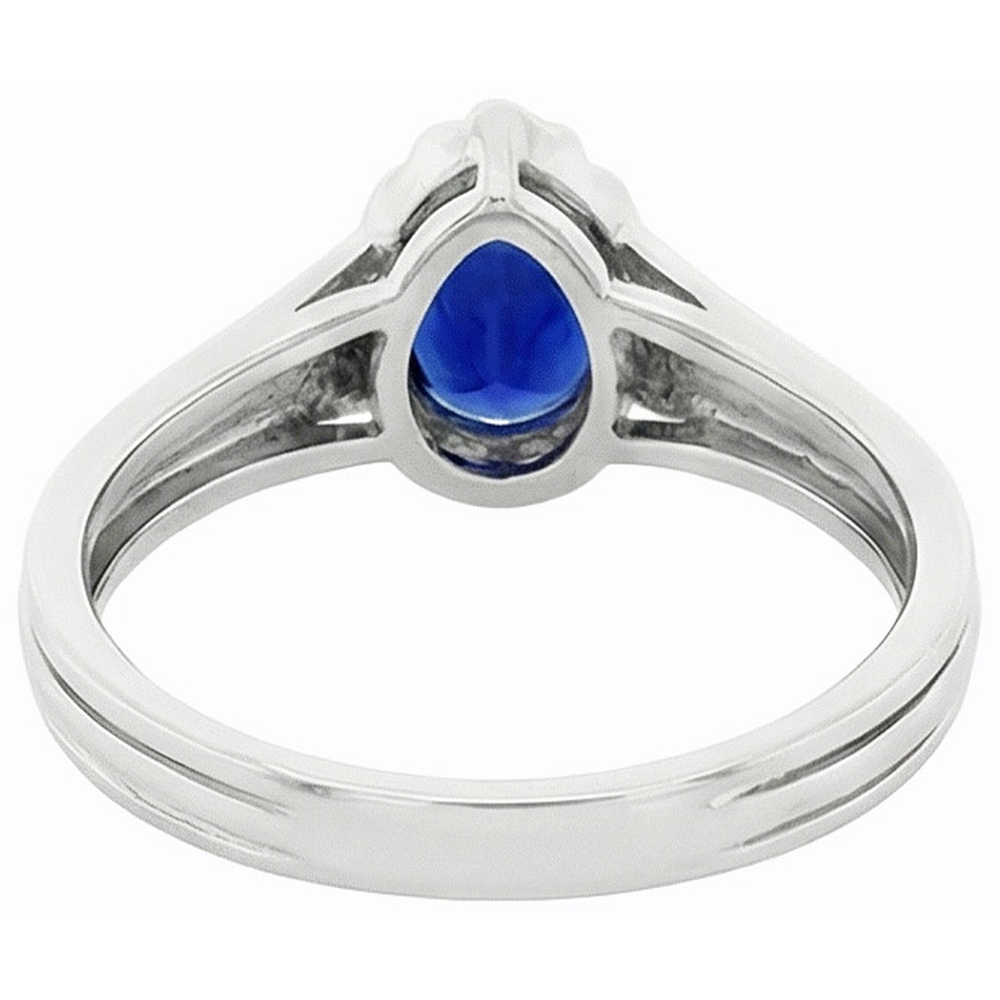 echter round diamant 2Karat ring Seitenansicht