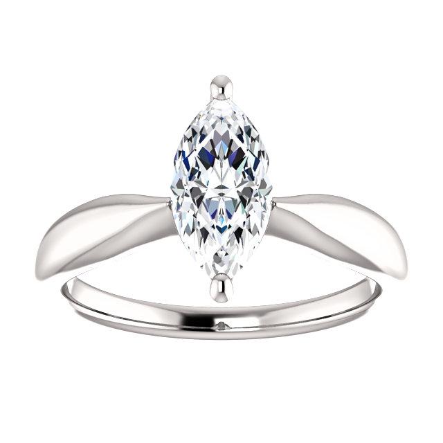 Solitaire Marquise Echt Diamantring 2,50 Karat