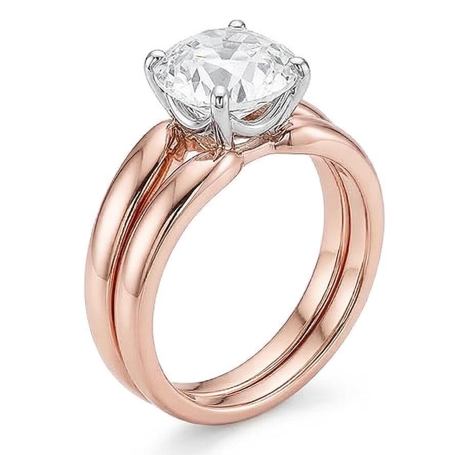 echter oval diamant 1.50Karat ring Detailansicht