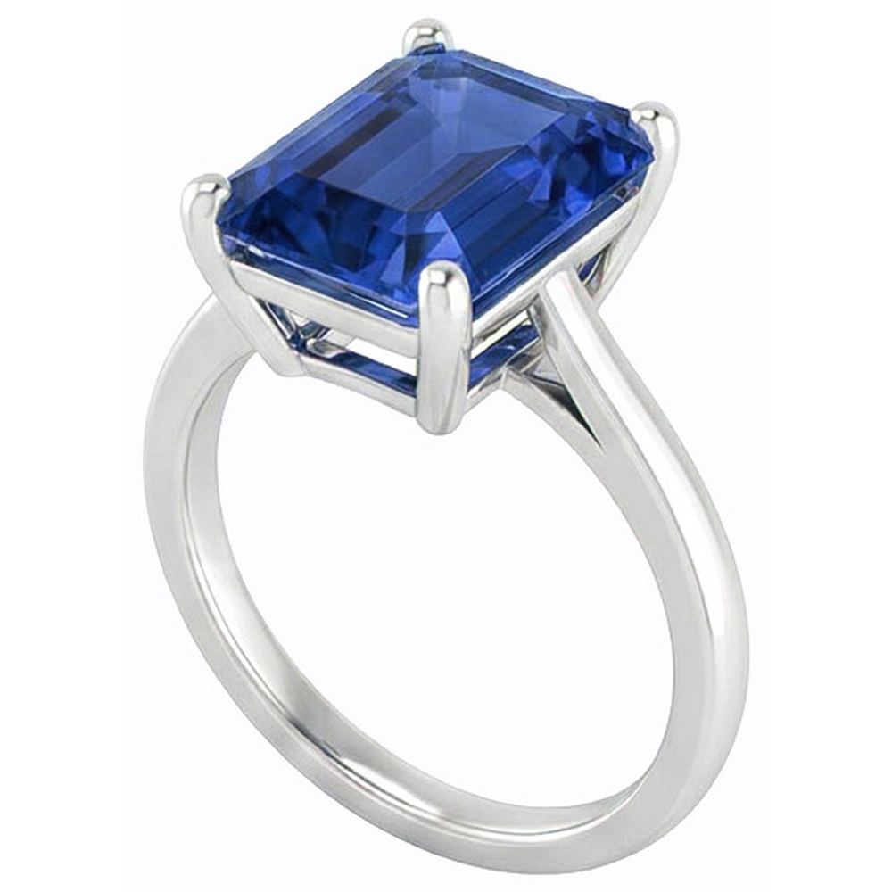 echter diamant 2.50Karat ring Profilansicht