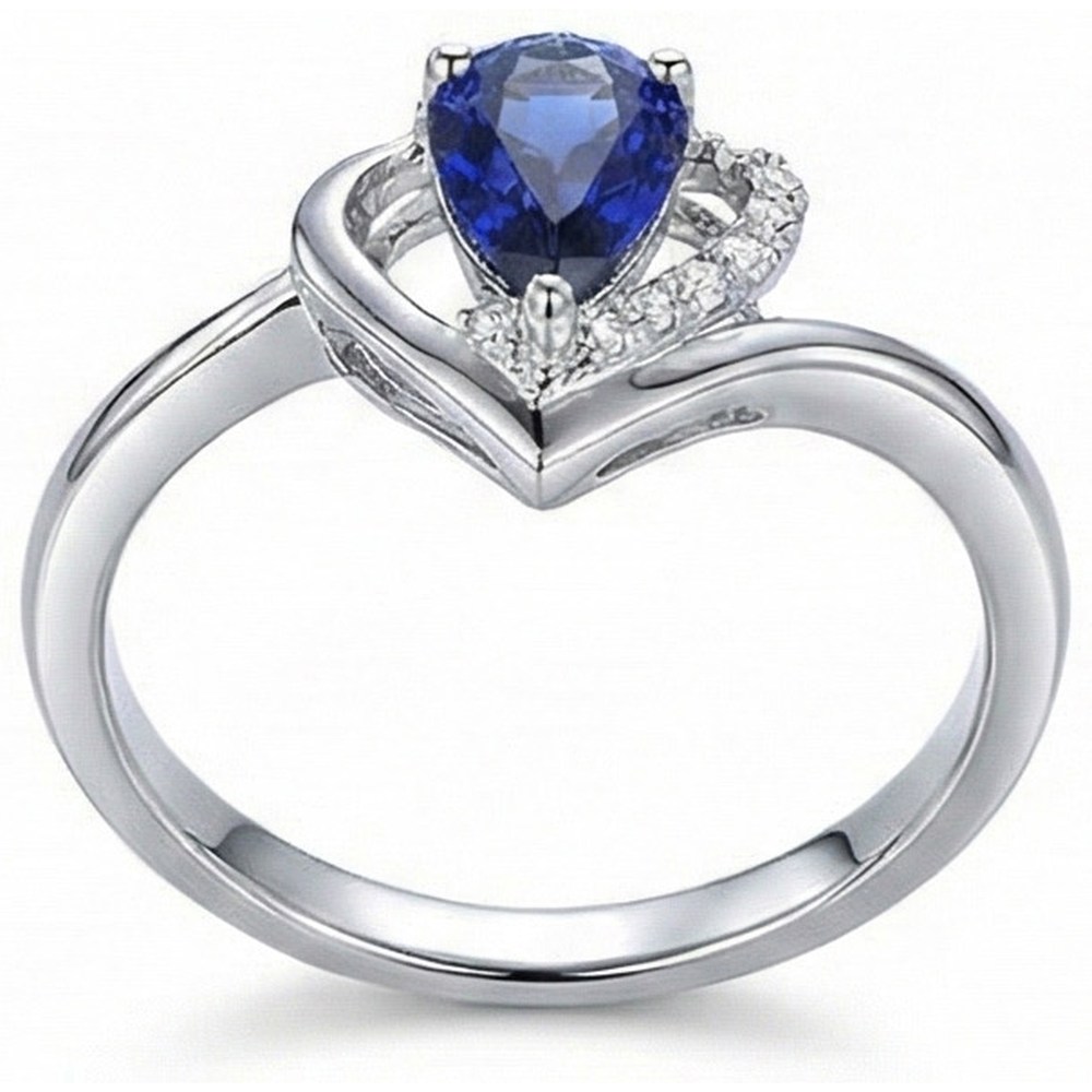 echter round diamant 2.50Karat ring Profilansicht