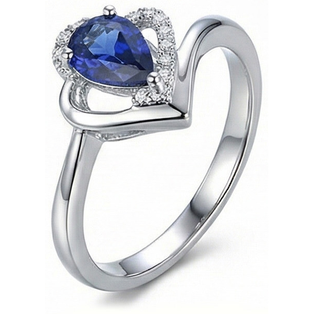 echter round diamant 2.50Karat ring auf Weiß