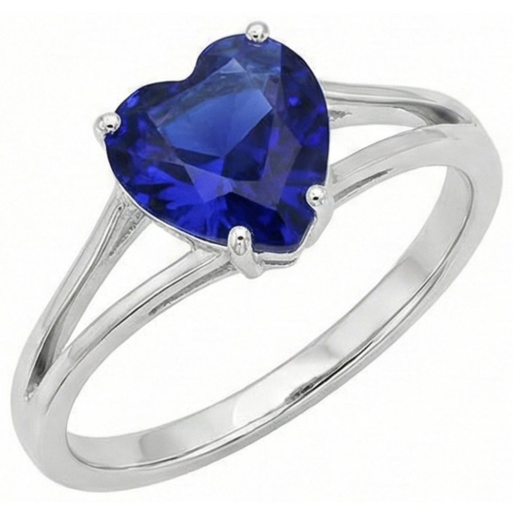 echter round diamant 2.50Karat ring Vorderansicht