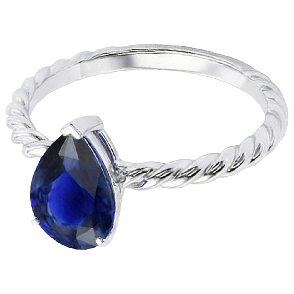 echter round diamant 2.50Karat ring Draufsicht