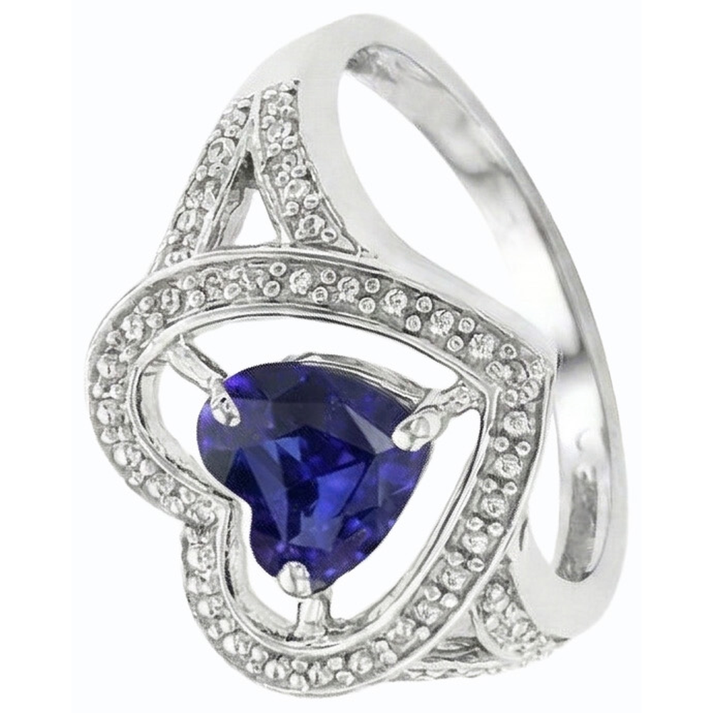 echter round diamant 1.50Karat ring Vorderansicht