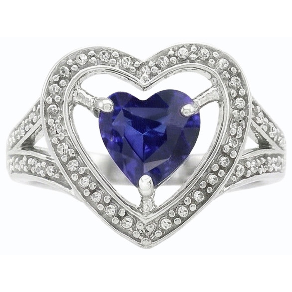 echter round diamant 1.50Karat ring Draufsicht