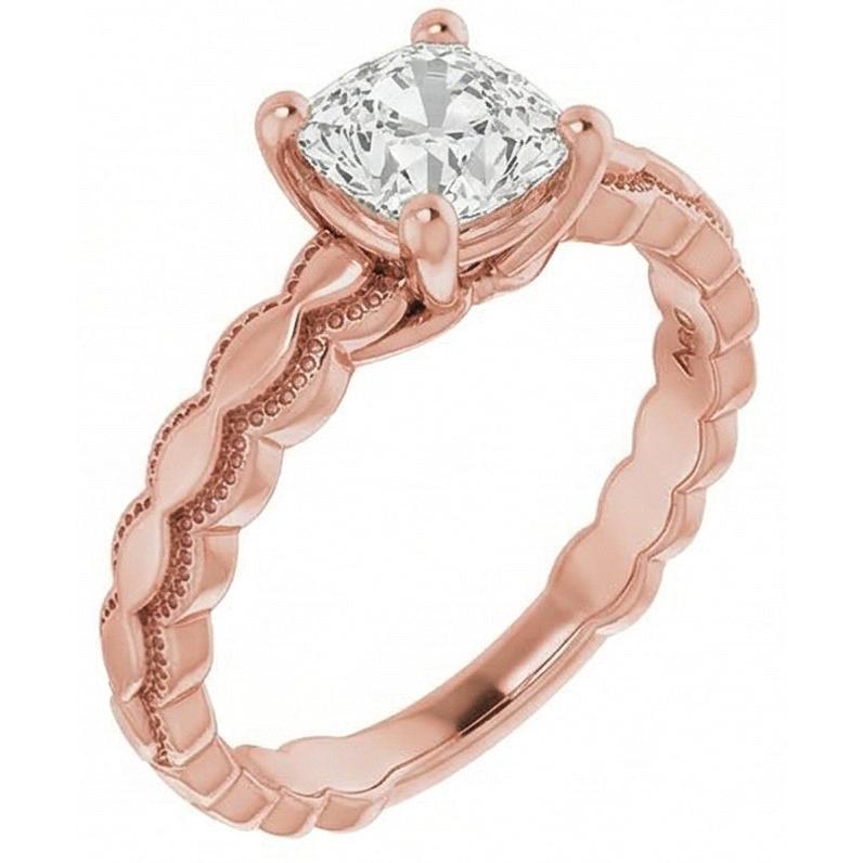 echter round diamant 2.50Karat ring Detailansicht