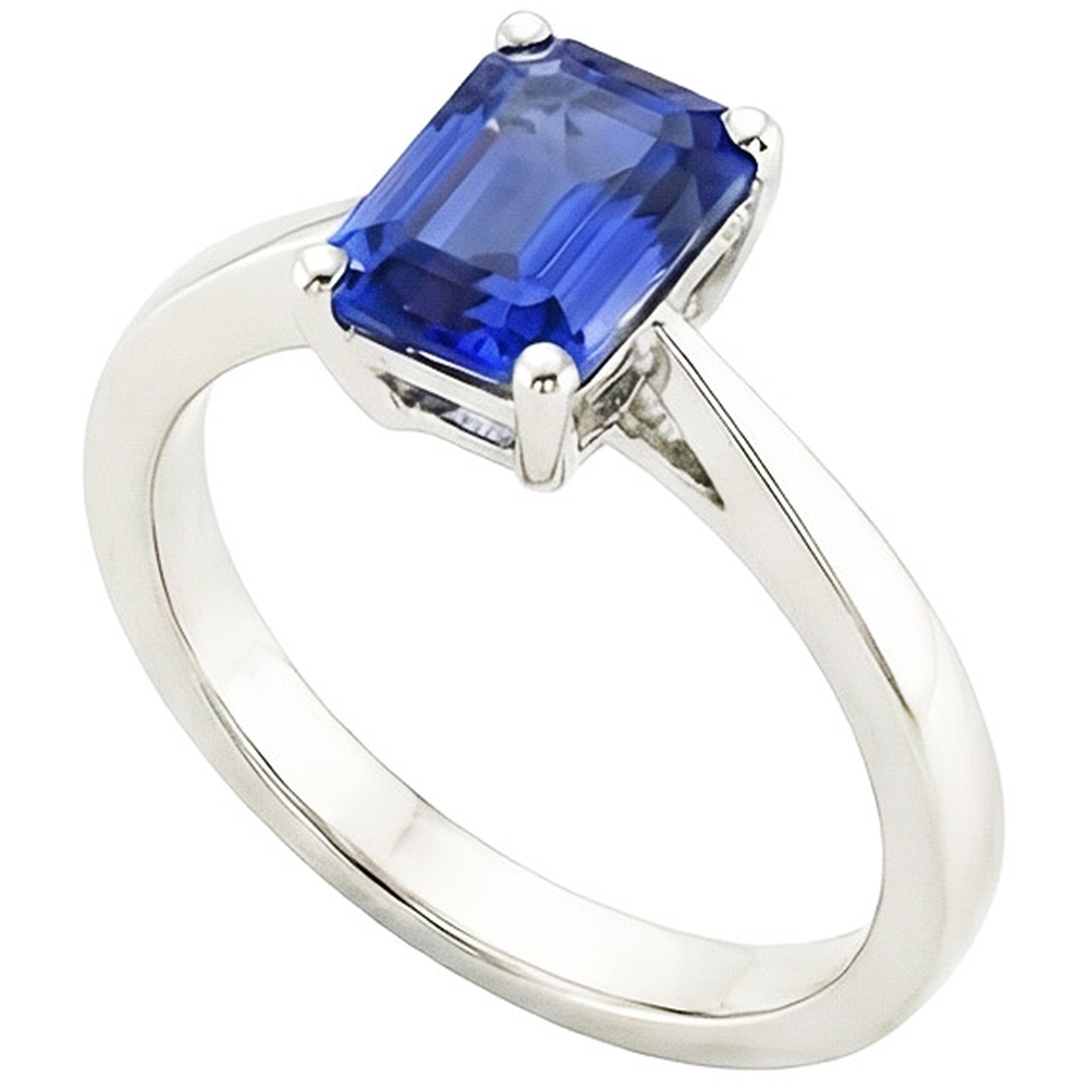 echter diamant 2Karat ring Seitenansicht