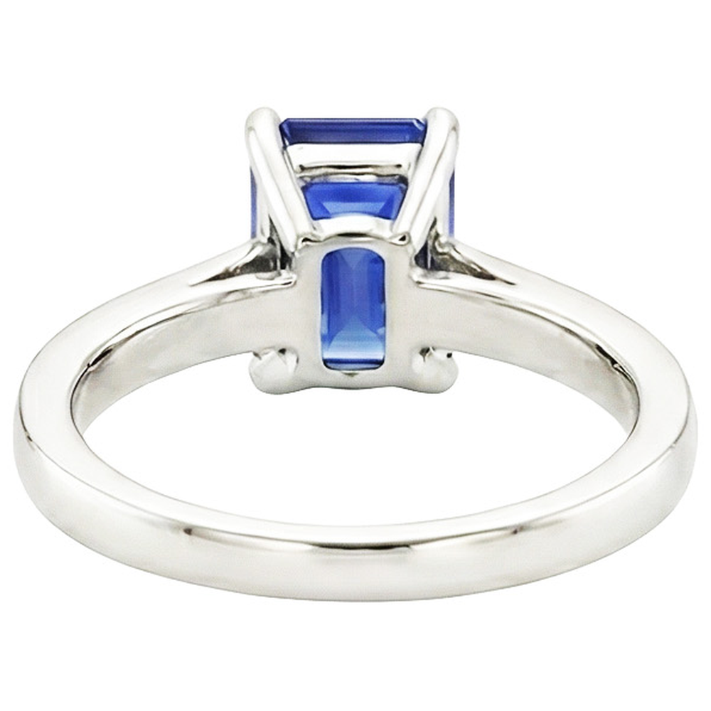 echter diamant 2Karat ring Draufsicht