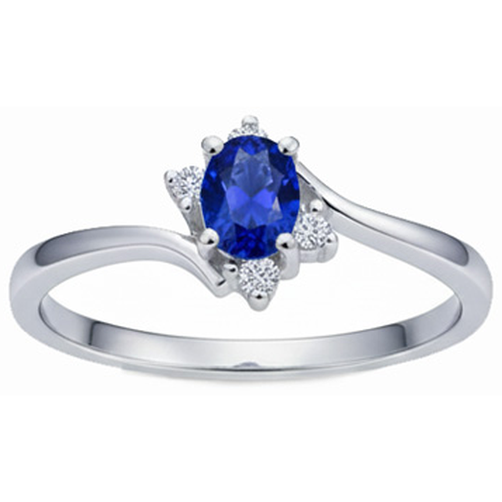 echter oval diamant 1.90Karat ring Detailansicht