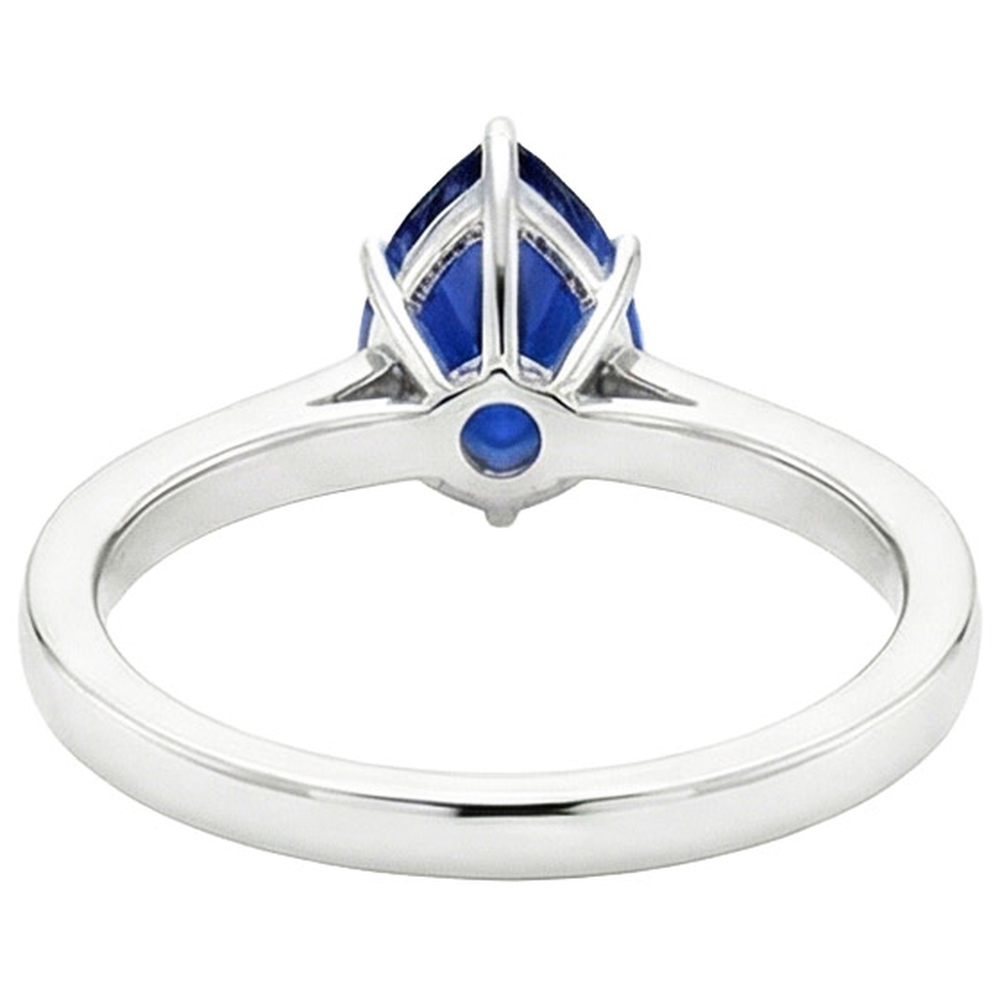 echter round diamant 3.50Karat ring Seitenansicht