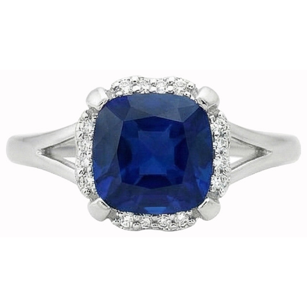 echter round diamant 2.50Karat ring Detailansicht