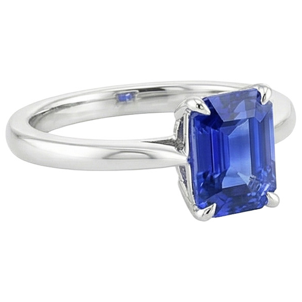 echter diamant 3Karat ring Profilansicht