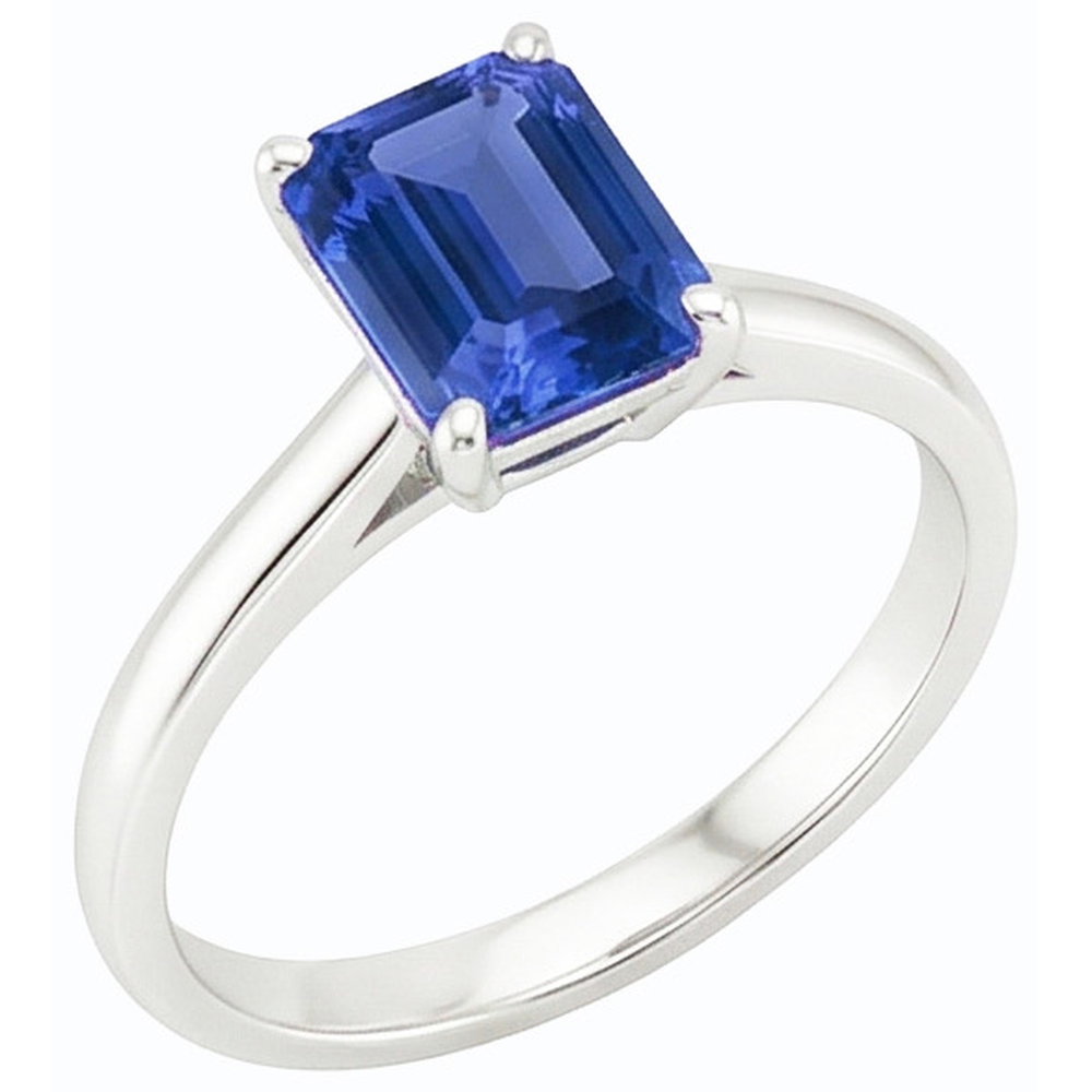 echter round diamant 2Karat ring Seitenansicht