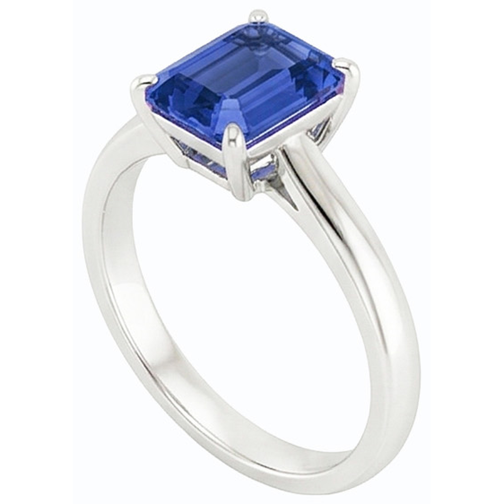 echter round diamant 2Karat ring Detailansicht