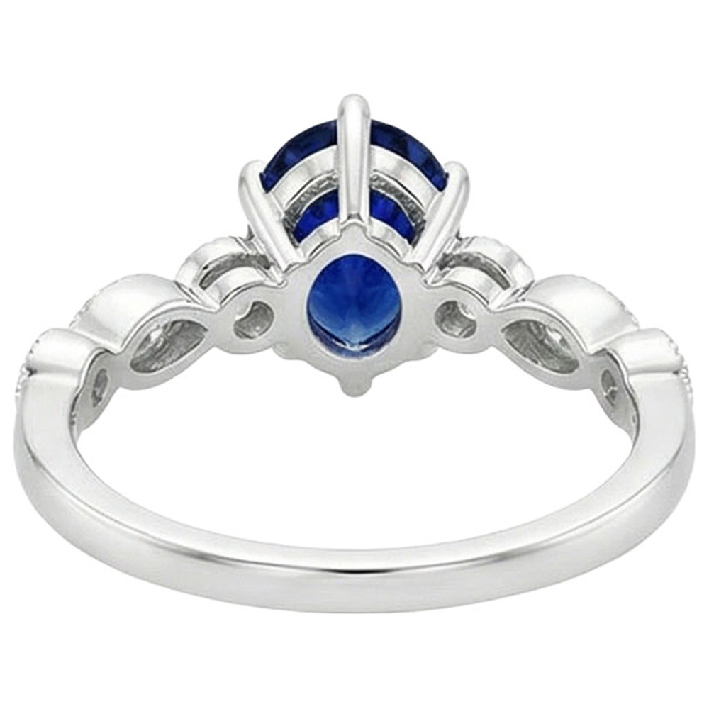 echter marquise diamant 3Karat ring Detailansicht