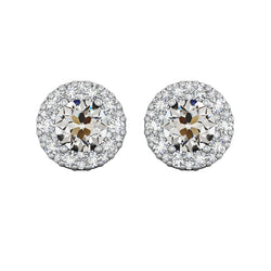 Handgefertigter Edler Diamant Ohrstecker 6 Karat – HarryChadEnt