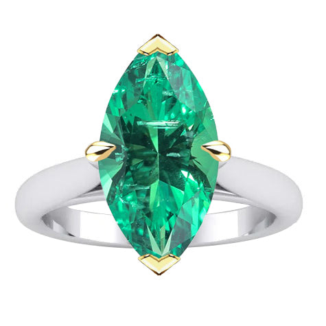 Brillanter Schmuckstein-Ring 3 Karat – Hauptansicht