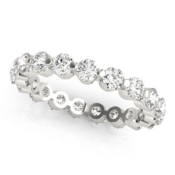 Brillant im Rund-Brillant Eternity Band 0,15 Karat – 14 Karat