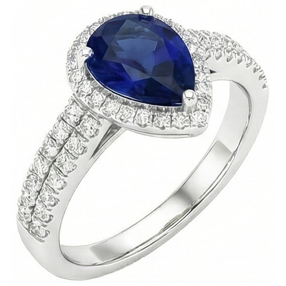 echter round diamant 2.75Karat ring Vorderansicht