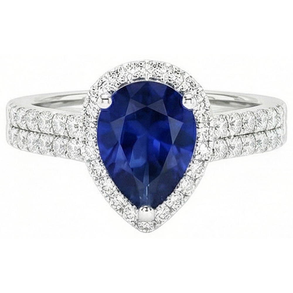 echter round diamant 2.75Karat ring Seitenansicht