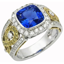 Echter Saphir Ring 3.25 Karat