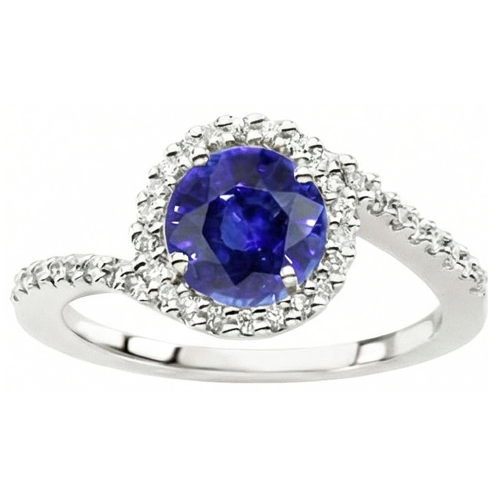 echter round diamant 2.50Karat ring Seitenansicht
