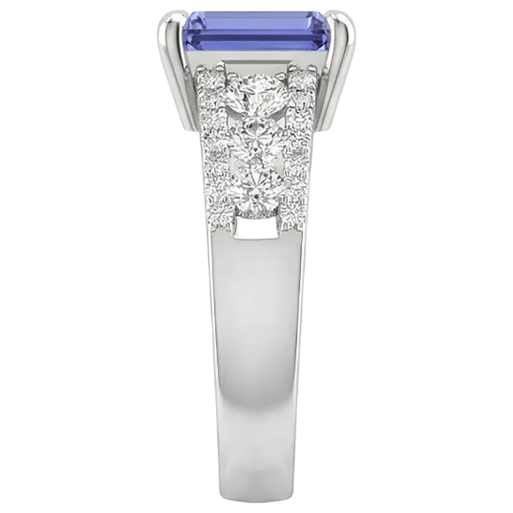 echter round diamant 15.50Karat ring auf Weiß