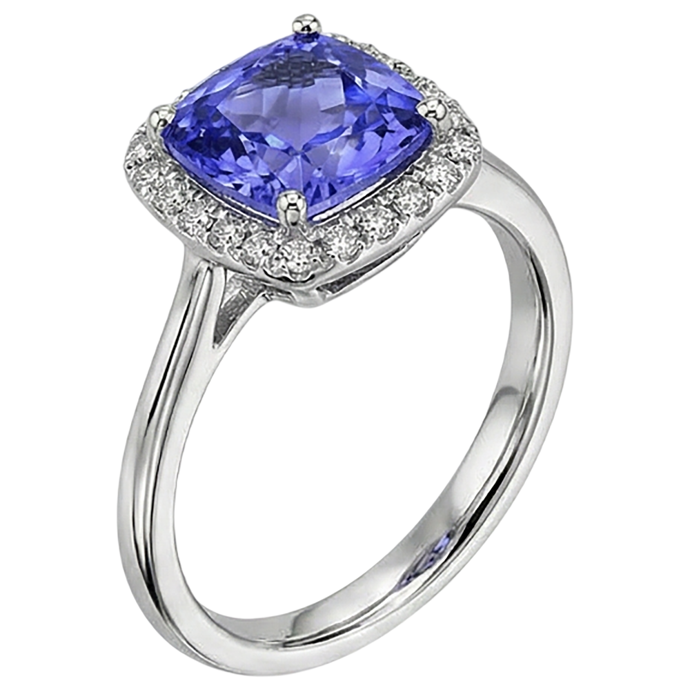 echter round diamant 7.75Karat ring Detailansicht