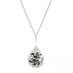 Luxuriöser Edler Diamant Anhänger – 1,50 Karat 14K Weißgold