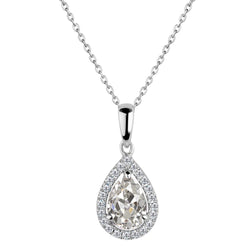 2,50 Karat Diamant Hänge-Anhänger in 14K Weißgold