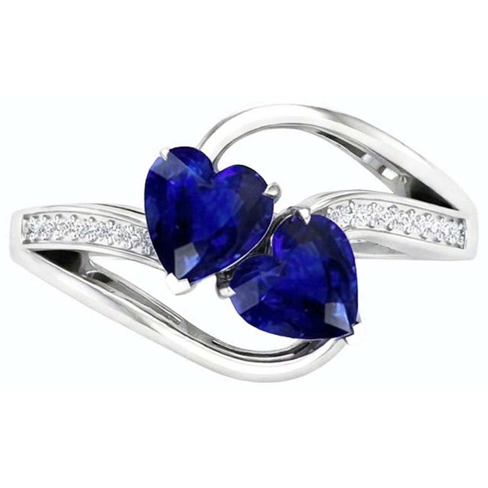 echter round diamant 3.50Karat ring Draufsicht