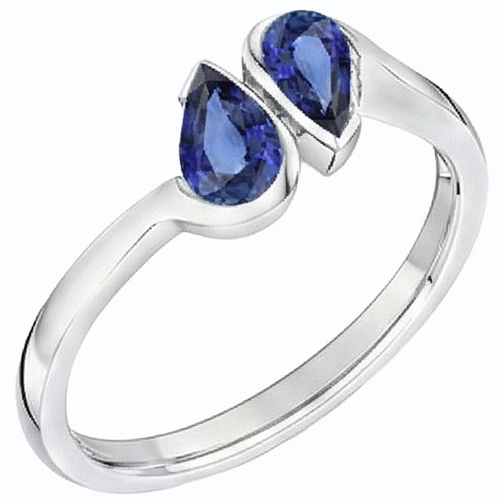 echter round diamant 2Karat ring Seitenansicht