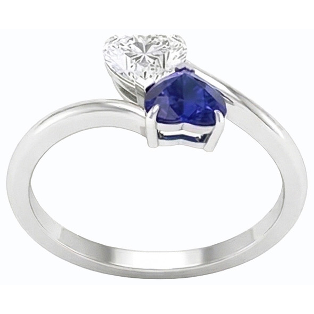 echter round diamant 3Karat ring Draufsicht