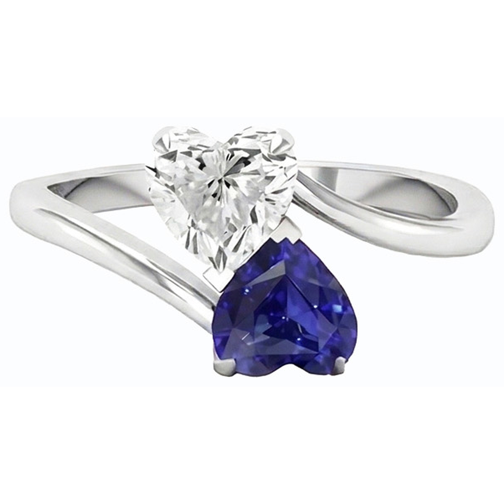echter round diamant 3Karat ring Seitenansicht